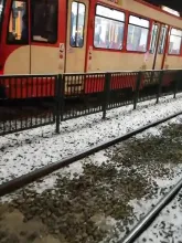 Korek tramwajowy pod dworcem w Gdańsku
