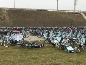 Rowery Mevo czekają na start