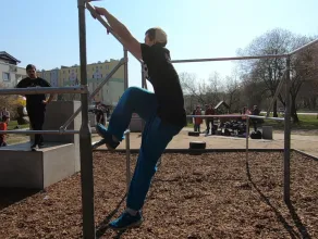Nowy plac parkour na Witominie