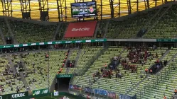 Lechia Gdańsk - Wisła Kraków 0:0. Doping kibiców 