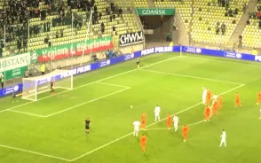 Lechia Gdańsk - Zagłębie Lubin 3:2. Flavio Paixao zwycięski gol