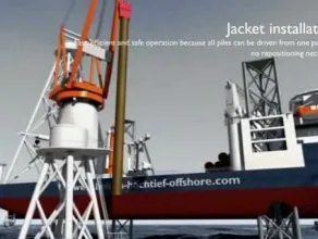 Heavy Lift Jack up Vessel budowany w stoczni Cist