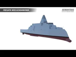 Fregata wielozadaniowa - projekt Remontowa Marine Design & Consulting