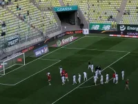 Lechia Gdańsk - Stal Mielec 4:2. Podziękowanie po meczu