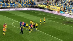 Arka Gdynia - ŁKS Łódź 0:0. Podziękowania