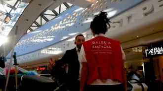 Flash Mob w Galerii Bałtyckiej: Operetka "Księżniczka Czardasza"