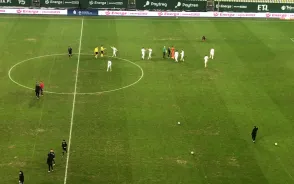 Lechia Gdańsk - Górnik Zabrze 2:0. Radość po meczu