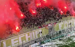 Lechia Gdańsk - Cracovia 3:0. Race i serpentyny