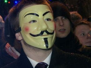 Gdyński protest przeciwko ACTA 