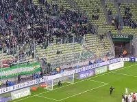Lechia Gdańsk - Lech Poznań 1:0. Wspólna radość