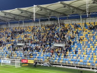 Arka Gdynia - GKS Tychy 5:0. Kibice obu klubów