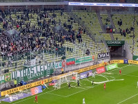 Lechia Gdańsk - Miedź Legnica 4:0. Serpentyny