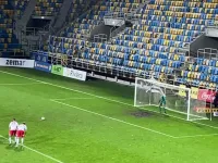 Arka Gdynia - Podbeskidzie Bielsko-Biała 1:0. Zwycięski gol