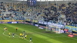 Arka Gdynia - Stal Rzeszów 5:1. Pierwszy gol w meczu