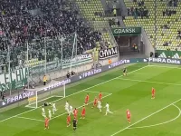 Lechia Gdańsk Zagłębie Sosnowiec 4:0. Tomasz Neugebauer strzela gola