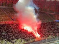Lechia Gdańsk - Cracovia. Oprawa dla ofiar karambolu 