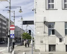 Awaria zegara na budynku UM w Gdyni