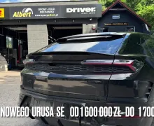 Lamborghini Urus SE (2026) - OponyAlbert.pl Gdańsk ul. Matuszewskiego 11  