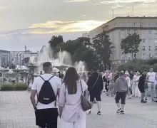 Skwer Kościuszki zamienił się w wielki parkiet