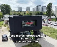 NOWA SIEDZIBA BIURA NIERUCHOMOŚCI ZALESKI