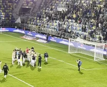 Arka Gdynia - IFK Goeteborg 3:2. Co usłyszeli piłkarze od kibiców?