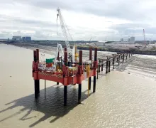 Osiem nóg, 850 ton i krok po kroku przez morze. WaveWalker 1 na polskim wybrzeżu