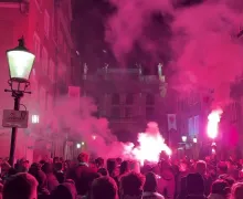 Koniec fety pod Złota Bramą