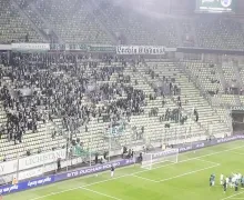 Lechia Gdańsk - Jagiellonia Białystok 0:6. Kibice do piłkarzy 