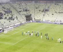 Lechia Gdańsk - Jagiellonia Białystok 0:6. Kibice do piłkarzy 