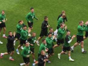 Irlandczycy trenowali w Gdyni
