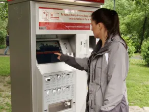 Informacje o Euro w automacie biletowym