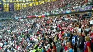 Hymn Niemiec odśpiewany przed meczem