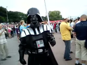 Lord Vader w strefie kibica