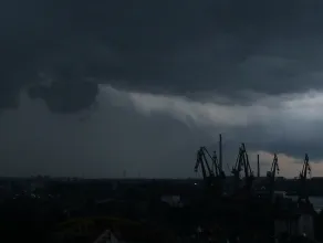 Burza nadciąga nad Gdańsk