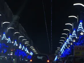 Świąteczne światełka na ulicach Trójmiasta