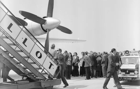                     2 maja 1974 r. otwarto lotnisko w Rębiechowie
                                            