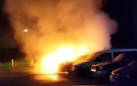                     Ten pożar auta to podpalenie?
                                            
