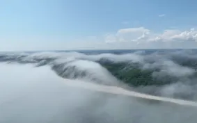                     Taka mgła może być niebezpieczna
                                            