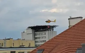                     Helikopter na dachu gdyńskiego szpitala [Raport]
            