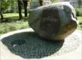Kamień symbolizujący początek historii Gdańska