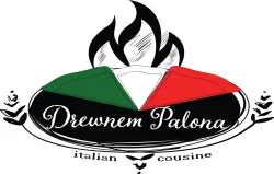 Drewnem Palona logo