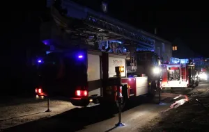 Mężczyzna ofiarą pożaru w Gdańsku