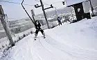 Pada śnieg, więc cieszą się narciarze