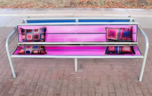 Pomaluj ławki na peronie SKM na Zaspie