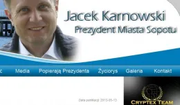 Atak hakerów na stronę prezydenta Sopotu