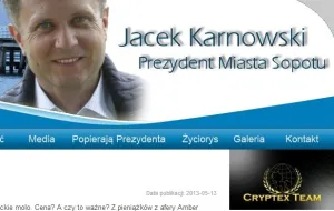 Atak hakerów na stronę prezydenta Sopotu