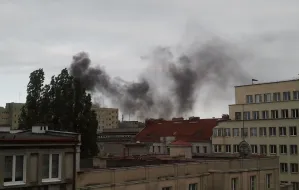 Szybko ugaszony pożar w centrum Gdyni