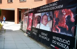 Antyaborcyjne plakaty na Chełmie - edukują czy prowokują?