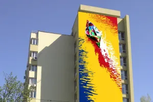 Unię Europejską nazywają tam "Jewżopa". Kolejne gdańskie murale w Mołdawii i Rumunii