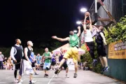 Nocny streetball z udziałem zawodowców